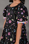 Floral Paradise Printed Girls Dress
