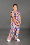 Mini Pastel Pop Girls Jumpsuit