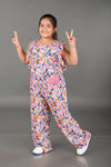 Mini Pastel Pop Girls Jumpsuit