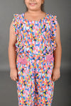 Mini Pastel Pop Girls Jumpsuit