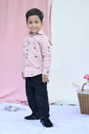 Woof Woof Printed Full Sleeve Shirt For Boys