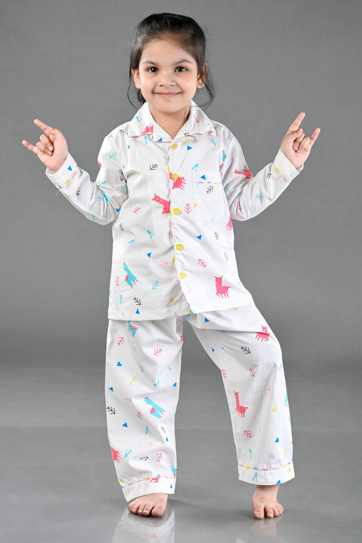 "Llama Love" Children’s Nightsuit - CuddlesClothing