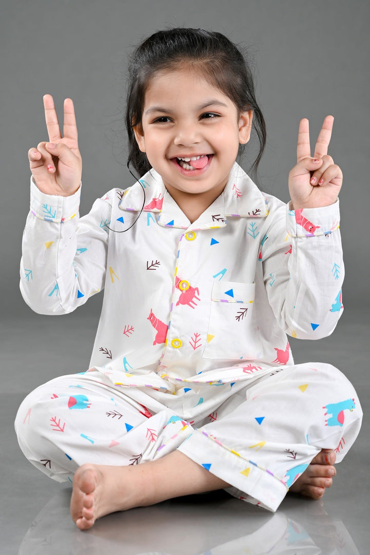"Llama Love" Children’s Nightsuit - CuddlesClothing