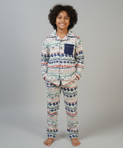 Star Wars Print Kids Flannel Nightsuit - CuddlesClothing