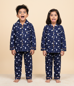 Load image into Gallery viewer, Snoopy Space Print Cotton Nightsuit - CuddlesClothing