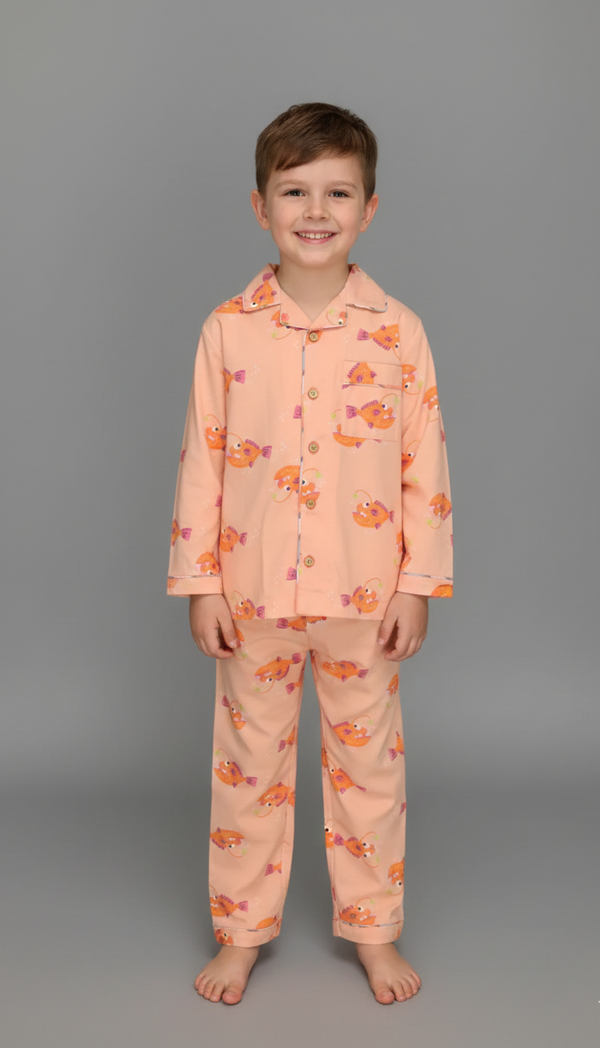 "Fin-tastic Friends" Children’s Nightsuit - CuddlesClothing