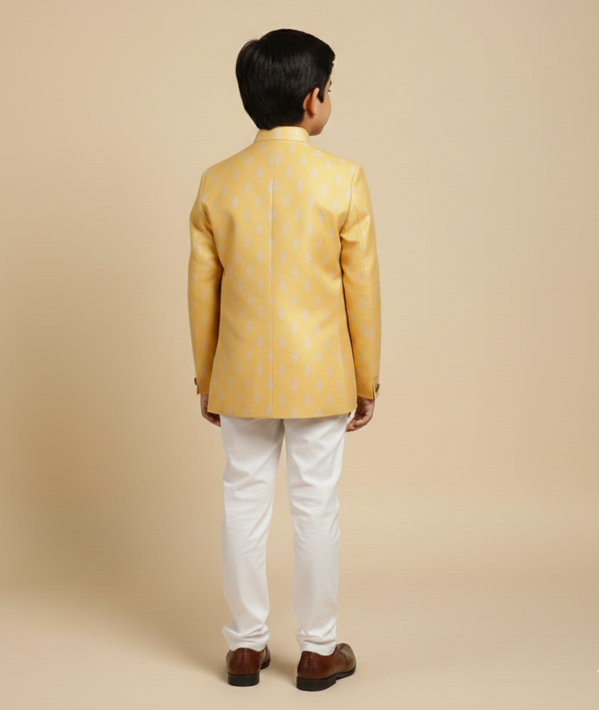 Silk Jodhpur Jacket for Kids - CuddlesClothing
