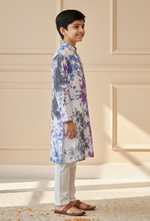 Load image into Gallery viewer, Purple Tie and Dye Kurta Pajama - CuddlesClothing