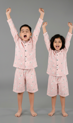 Load image into Gallery viewer, "Let’s Go To The Moon" Kids Nightsuit Set - CuddlesClothing