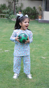 Cupcake Print Soft Cotton Co-ord Set Nightsuit (Unisex)