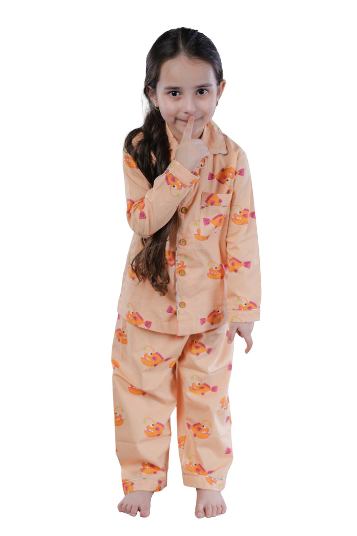 "Fin-tastic Friends" Children’s Nightsuit: - CuddlesClothing