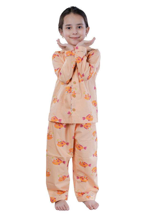 "Fin-tastic Friends" Children’s Nightsuit: - CuddlesClothing