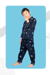 Space Print Night Suit Unisex