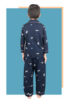 Space Print Night Suit Unisex