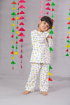 Adorable Animal Print Muslin Nightsuit for Infants
