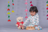 Dreamy Rainbow Mountain Muslin Pajama Set (Unisex)
