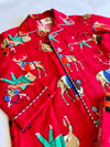 Rudolf's Cozy Planet Flannel PJ Set
