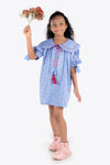 Sweetheart Peter Pan Collar Dress For Girls