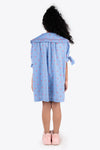 Sweetheart Peter Pan Collar Dress For Girls