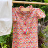 Enchanting Peacock Multi Color Kurta Set for Girls
