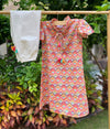 Enchanting Peacock Multi Color Kurta Set for Girls