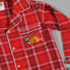 Red Flannel Checks "Jingle Bell" Night Suit