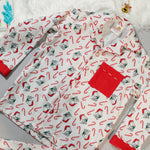 Load image into Gallery viewer, Snoopy Print Kids Flannel Nightsuit - CuddlesClothing