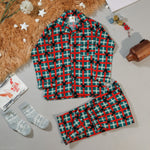 Load image into Gallery viewer, Kids Mickey Mouse Flannel Nightsuit Set - CuddlesClothing