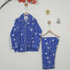 Snowflake Winter Night Flannel PJ Set