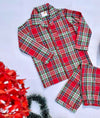Red Check Flannel PJ Set