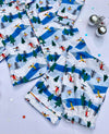 Snowy Slopes Flannel PJ Set