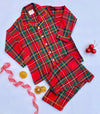 Cozy Plaid Stories Flannel PJ Set