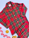 Cozy Plaid Stories Flannel PJ Set
