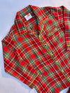 Red & Green Check Flannel PJ Set