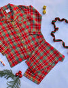 Red & Green Check Flannel PJ Set