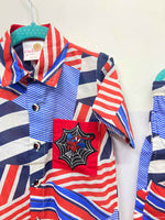 Load image into Gallery viewer, Boys Cotton Co-ord Set with Spiderman Embroidered Pocket - CuddlesClothing