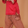 Festive Velvet Kurta Salwar Set For Girls