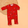 Jolly Whale Christmas Baby Onesie