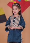 Twirl & Tassels Velvet Kurta Set