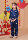 Handcrafted Love Velvet Kurta Set