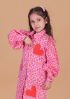 Pretty in Hearts Dress For Girls