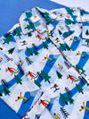 Snowy Slopes Flannel PJ Set