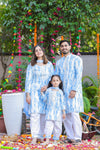 Men’s Tie & Dye Kurta Pyjama Set – Festive Fusion