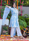 Tie & Dye Kurta Pant Set – Festive Wear