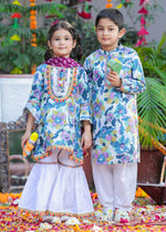 Load image into Gallery viewer, Festive Joy Boys Cotton Kurta Pajama Set - CuddlesClothing