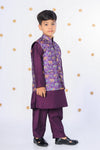 Little Maharaja Nehru Jacket Set For Kids