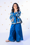 Elephant Tales Bow Jacket Set For Girls