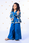 Elephant Tales Bow Jacket Set For Girls