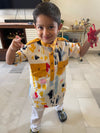 Colorful Pathani Kurta Set For Boys