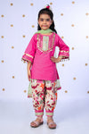 Gulabi Phool Patiala Set